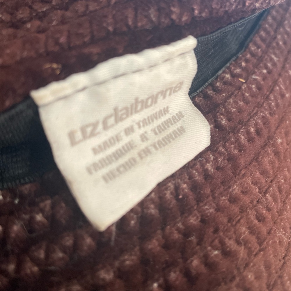 Liz Claiborne Vintage 1970s Chenille bucket Hat - Picture 4 of 7